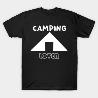 Typography Camping T-Shirt